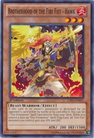 Brotherhood of the Fire Fist - Hawk - CBLZ-EN021 - Common - 1st Edition