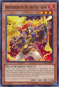 Brotherhood of the Fire Fist - Hawk - CBLZ-EN021 - Common - Unlimited