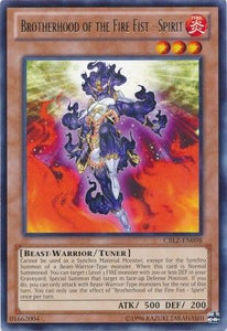 Brotherhood of the Fire Fist - Spirit - CBLZ-EN098 - Rare - Unlimited