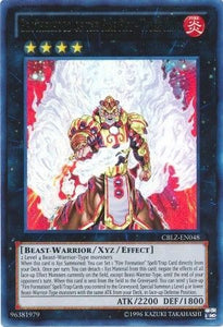 Brotherhood of the Fire Fist - Tiger King - CBLZ-EN048 - Ultra Rare - Unlimited