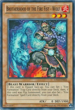 Brotherhood of the Fire Fist - Wolf - LTGY-EN026 - Common - Unlimited