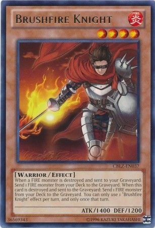 Brushfire Knight - CBLZ-EN037 - Rare - Unlimited