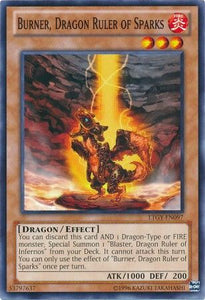 Burner, Dragon Ruler of Sparks - LTGY-EN097 - Common - Unlimited