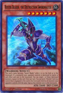 Buster Blader, the Destruction Swordmaster - MP16-EN189 - Ultra Rare - 1st Edition