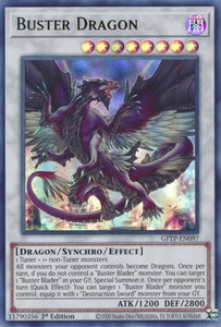 Buster Dragon - GFTP-EN097 - Ultra Rare - 1st Edition