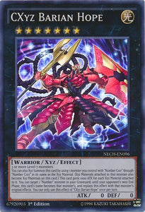 CXyz Barian Hope - NECH-EN096 - Super Rare - 1st Edition