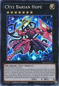 CXyz Barian Hope - NECH-ENS14 - Super Rare - Limited