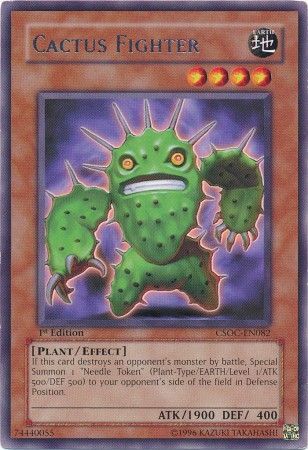 Cactus Fighter - CSOC-EN082 - Rare - 1st Edition