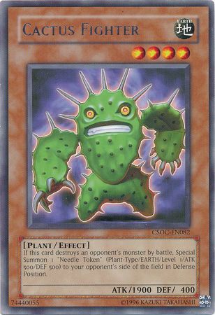 Cactus Fighter - CSOC-EN082 - Rare - Unlimited