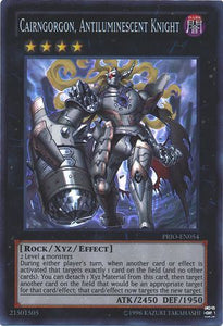 Cairngorgon, Antiluminescent Knight - PRIO-EN054 - Super Rare - Unlimited