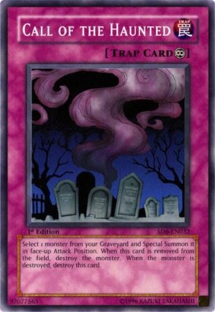 Call Of The Haunted - SD6-EN032 - Common - 1st Edition