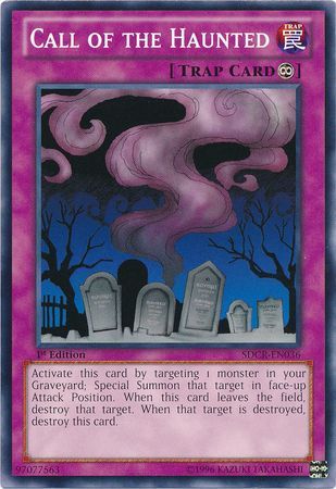 Call of the Haunted - SDCR-EN036 - Common - 1st Edition