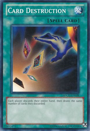 Card Destruction - SDGU-EN028 - Common - Unlimited