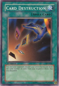 Card Destruction - SYE-032 - Common - 1st Edition