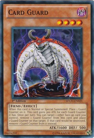 Card Guard - SDGU-EN021 - Common - 1st Edition