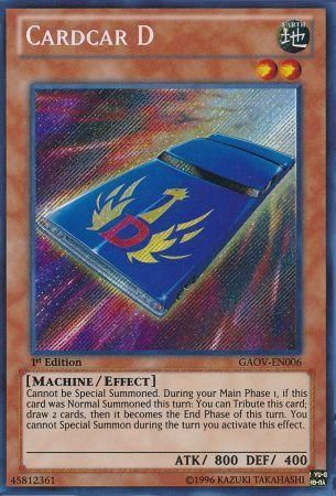 Cardcar D - GAOV-EN006 - Secret Rare - 1st Edition