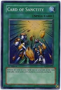 Card of Sanctity - TLM-EN037 - Super Rare - 1st Edition