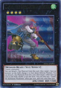 Castel, the Skyblaster Musketeer - DUSA-EN093 - Ultra Rare - 1st Edition