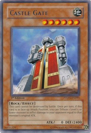 Castle Gate - PTDN-EN091 - Rare - 1st Edition