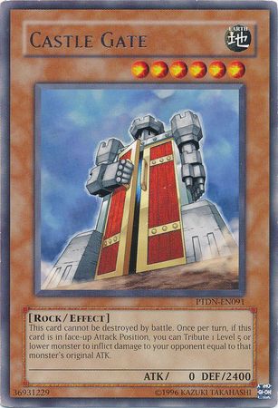 Castle Gate - PTDN-EN091 - Rare - Unlimited