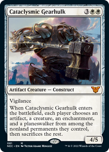 Cataclysmic Gearhulk - NEC - Mythic