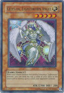 Celestia, Lightsworn Angel - LODT-EN024 - Ultra Rare - Unlimited