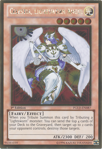 Celestia, Lightsworn Angel - PGLD-EN087 - Gold Rare - 1st Edition