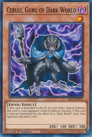 Ceruli, Guru of Dark World - SR13-EN015 - Common - 1st Edition