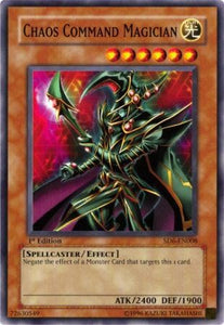 Chaos Command Magician - SD6-EN008 - Common - 1st Edition