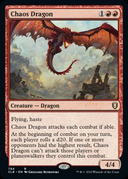 Chaos Dragon - CLB - Rare