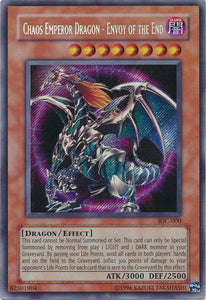 Chaos Emperor Dragon - Envoy of the End - IOC-000 - Secret Rare - Unlimited