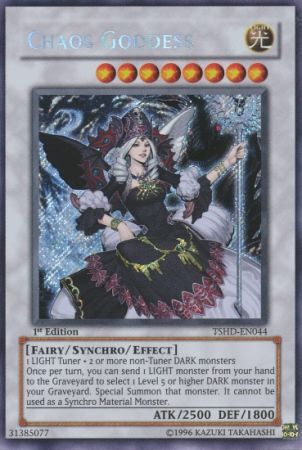 Chaos Goddess - TSHD-EN044 - Secret Rare - 1st Edition