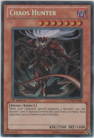 Chaos Hunter - STOR-EN085 - Secret Rare - 1st Edition