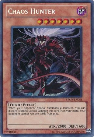 Chaos Hunter - STOR-EN085 - Secret Rare - Unlimited