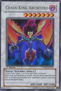 Chaos King Archfiend - TSHD-EN041 - Ultra Rare - 1st Edition