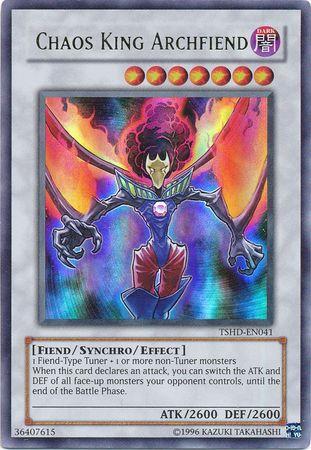 Chaos King Archfiend - TSHD-EN041 - Ultra Rare - Unlimited