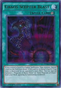 Chaos Scepter Blast - DUSA-EN025 - Ultra Rare - 1st Edition