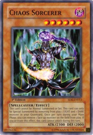 Chaos Sorcerer - SD6-EN012 - Common - 1st Edition