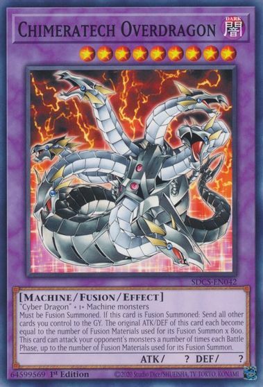 Chimeratech Overdragon - SDCS-EN042 - Common - 1st Edition