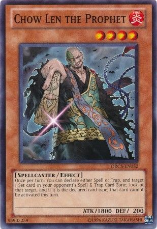 Chow Len the Prophet - ORCS-EN032 - Common - Unlimited