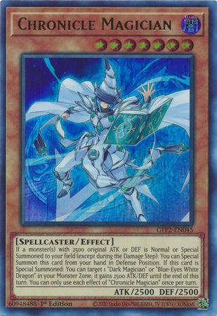 Chronicle Magician - GFP2-EN045 - Ultra Rare - 1st Edition