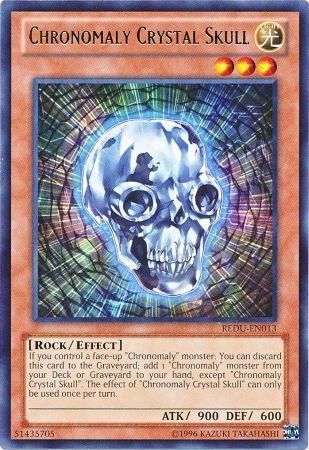 Chronomaly Crystal Skull - REDU-EN013 - Rare - Unlimited