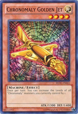 Chronomaly Golden Jet  - REDU-EN011 - Common - Unlimited