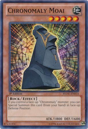 Chronomaly Moai - REDU-EN014 - Common - 1st Edition