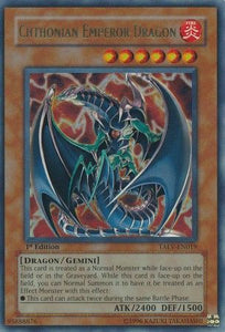 Chthonian Emperor Dragon - TAEV-EN019 - Ultra Rare - 1st Edition