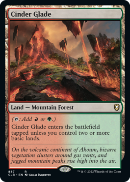 Cinder Glade - CLB - Rare