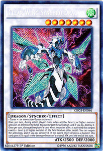 Clear Wing Synchro Dragon - CROS-EN046 - Secret Rare - 1st Edition