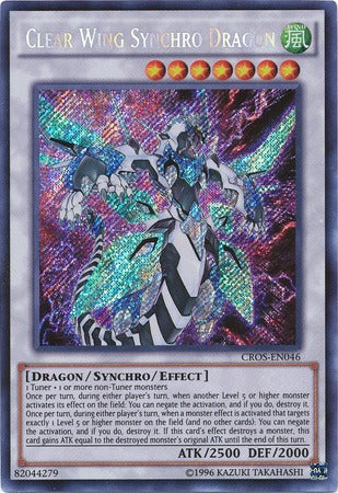 Clear Wing Synchro Dragon - CROS-EN046 - Secret Rare - Unlimited