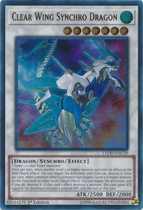 Clear Wing Synchro Dragon - LEDD-ENC29 - Ultra Rare - 1st Edition