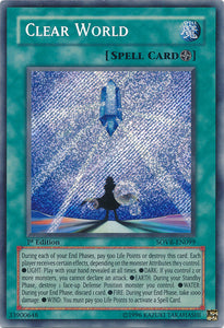 Clear World - SOVR-EN099 - Secret Rare - 1st Edition